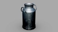 Metal Milk Can