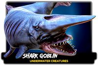 The Shark Goblin/ Low poly fish/ Ocean predator/ Fish 3d model Art by Existence