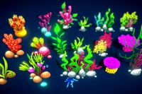 Cartoon Seaweed 7