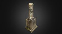 3D column for memorial (photogrammetry)