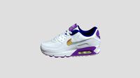 Nike Air Max 90 白紫 女款_CJ0623-100