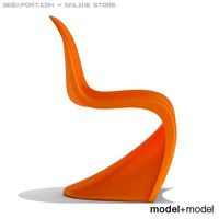 Download free Vitra Panton Chair 3D Model