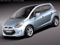 Hyundai ix20 2011 3D Model