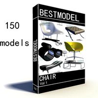 Chair vol01150 models 3D Model