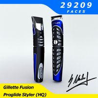 Gillette Fusion Proglide Styler 3D Model