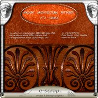 Ancient architectural pattern 03 Greece 3D Model