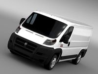 Ram Promaster Cargo 1500 LR 136WB 2015 3D Model