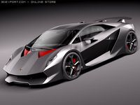 Lamborghini Sesto Elemento 3D Model
