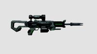 SciFi Rifle Game Ready