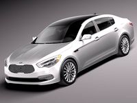 Kia K900 2015 3D Model