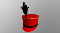 Shako Hat (Red)