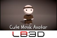Cute Monk Avatar