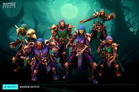 Stylized Fantasy Reaper Outfit