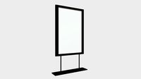 Tabletop sign holder 3