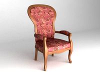 Chair Amadeus 3D Model 3D Model