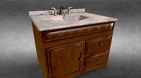 Wash Basin Cabinet