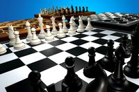 3D Chess and Checkers Set