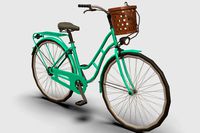 Low-Poly Bicycle # 7