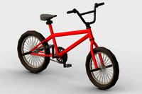 Low-Poly Bicycle # 4