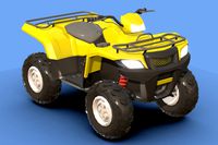 Low-Poly Quad bike # 2