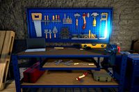 Workshop - Workbench with Tools