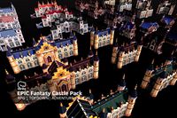EPIC Fantasy Castle - Low Poly 3D Art