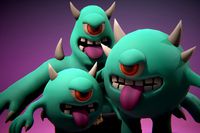 Ogre Cyclops Family Pack - Characters + Animations