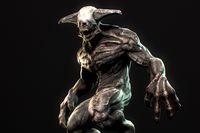 Horror Demon Creature v2 with 66 animations