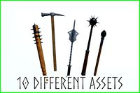 Weapons Series - Maces - Mini Pack