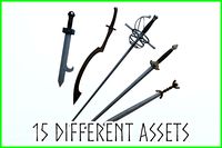 Weapon Series - Swords 2 - Mini Pack