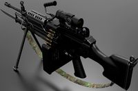 M249 Light Machine Gun LMG (Fps - Tps)
