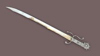 Falchion Low Poly Realistic PBR