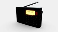 Portable Radio FM AM