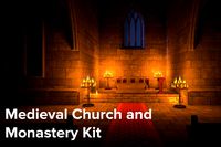 Medieval Church and Monastery Kit