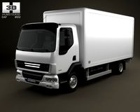 DAF LF Delivery Truck 2011 3D Model