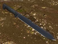Dynester Machete 3D Model