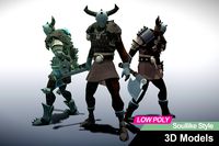 [Soullike Style] Axeman 3D Models