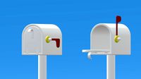 Lovely Cartoon Mailbox