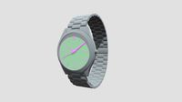 Steel watch