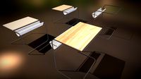 #Table Simple Side Table - 简易横竖边桌