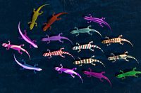 Retro Fantasy Lizard's (PACK)