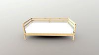 Groo solid wood bed SS super single day bed type