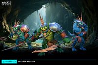 Stylized Fantasy Deep Sea Warrior