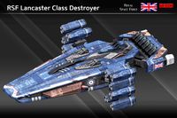 Spaceship RSF Lancaster Class Destroyer