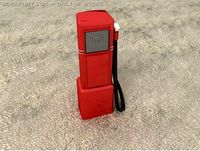 Gas station retro 3D Model