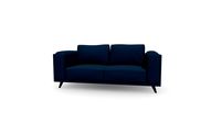 SOFA LUISIANA 2.5 PUESTOS TELA FLORIDA ZAFIRO