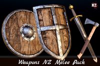 Weapons NZ Melee Pack (HDRP Support)