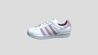 adidas originals Superstar 粉色 女款_EE7400