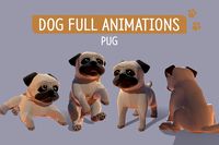 DOG Full Animations - Pug