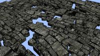 Cobblestone Path 3D Model
